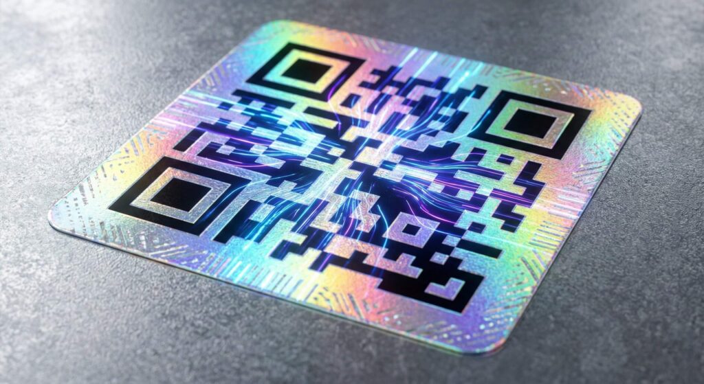 Smart Qr Code Label
