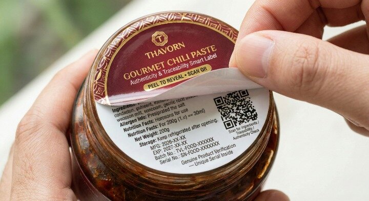 สติ๊กเกอร์ 2 ชั้น ถูกออกแบบให้ “เปิดอ่านได้” โดยมีแผ่นสติ๊กเกอร์ซ้อนกันอย่างน้อย 2 ชั้น ชั้นบนสามารถยกเปิดหรือดึงลอก (peel off) เพื่อเผยข้อมูลที่อยู่ด้านในได้ ทำให้ใส่รายละเอียดได้มากขึ้น โดยไม่ทำให้หน้าฉลากหลักดูแน่นหรือรกเกินไป