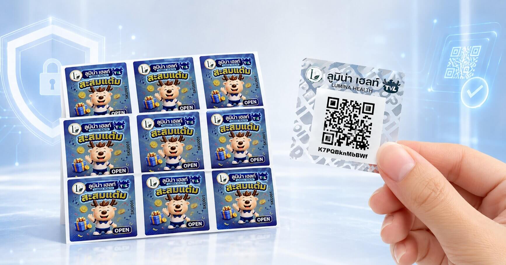QR Code กันปลอม